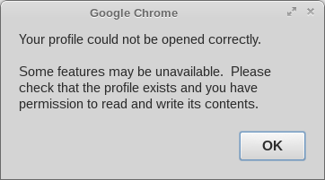 chrome your file could not be opened correctly