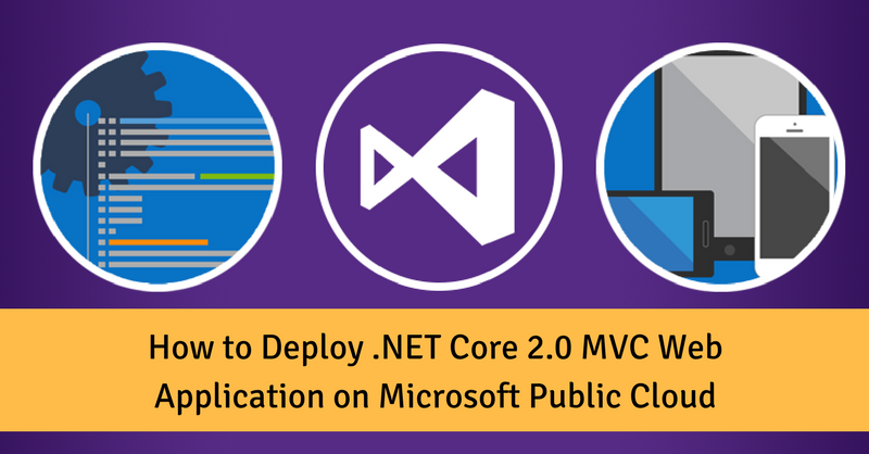 Deploying ASP.NET Core 2.0 MVC application to Azure Web apps using Visual Studio 2017