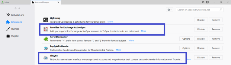 thunderbird calendar sync thunderbird calendar sync