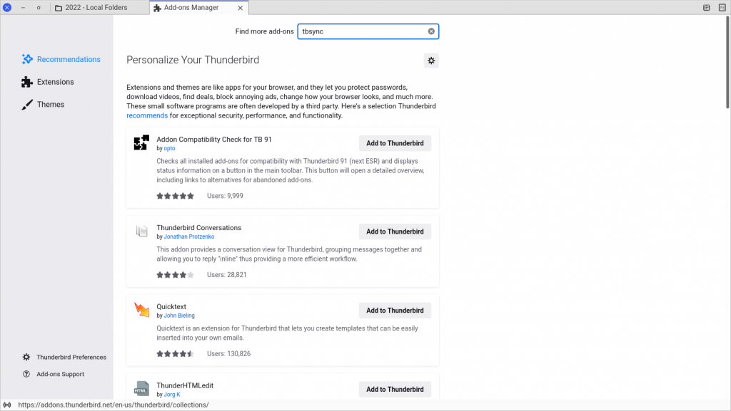Synchronizing Thunderbird Calendar with Apple iCloud Calendar