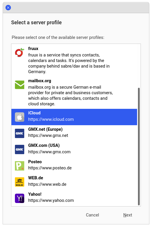 Synchronizing Thunderbird Calendar with Apple iCloud Calendar